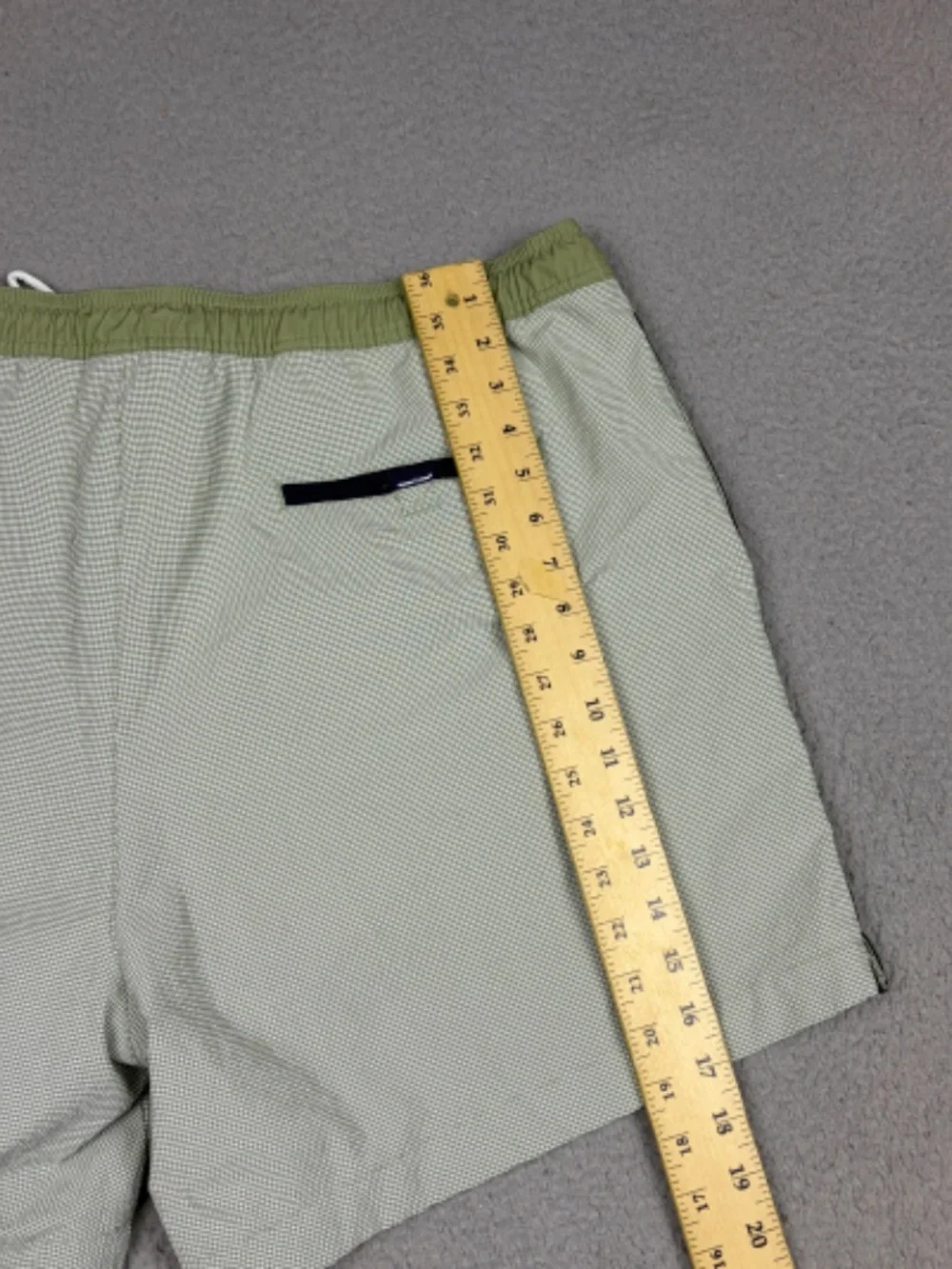 Vineyard Vines Swim Trunks Mens XXL Green Lined Textured Drawstring Swim Beach